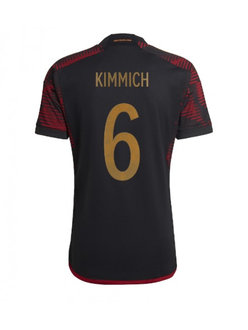 Billige Tyskland Joshua Kimmich #6 Bortedrakt VM 2022 Kortermet